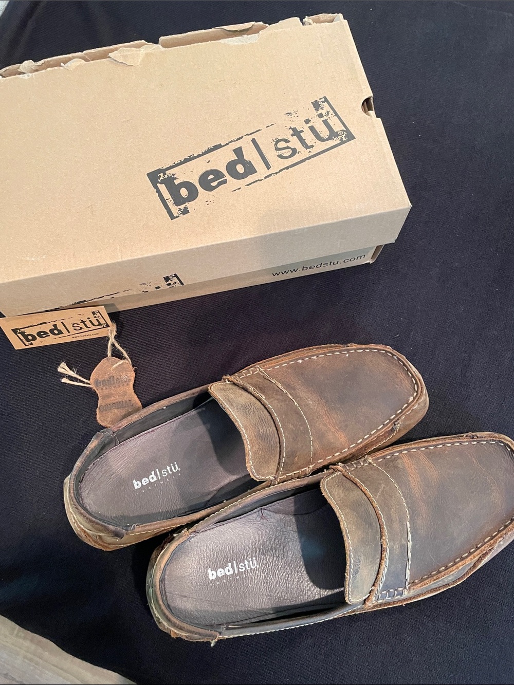 EUC Leather Driving Loafers - Men’s